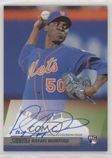 2014 Topps Stadium Club Auto Rafael Montero #SCA-RM Auto 2t7