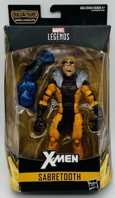 Marvel Legends X-Men Sabretooth Action Figure W/ Apocalypse BAF - Read Descript