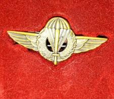 WWII MILITARY METAL BADGE REPLICA - R.S.I. DIVISIONE "FOLGORE" GRUPPO TATTICO