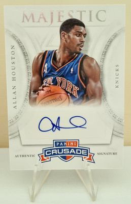 2012-13 Panini Crusade Majestic Signatures #52 Allan Houston AU