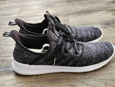 adidas Cloudfoam Women s Black White Lightweight size 10 Athletic Sneakers racer