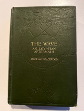 Algernon Blackwood The Wave. Supernatural. 1st Ed. 1916! Exc. Cond!