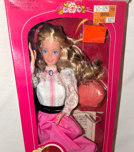 Vintage 1982 Angel Face Barbie #5640 Superstar Era 2 Tone Hair W/Accessories M6
