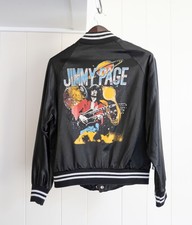 Jimmy Page Led Zeppelin 70's 80's Vintage Tour Jacket Made in Canada Small