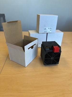 STEGO Touch-Safe PTC Fan Heater with DIN Clip