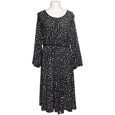 Max Studio, Kleid, Größe: XL, Schwarz/Weiß, Elasthan/Polyester, Gepunktet #Hfg