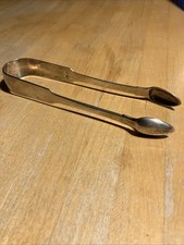 Georgian Sugar Tongs. Silver Hallmarked
