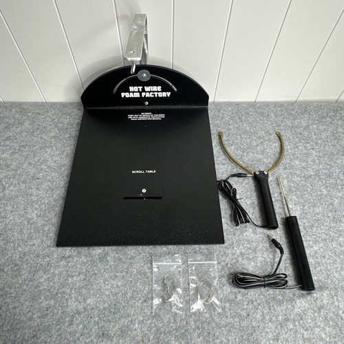 Hot Wire Foam Factory Pro Scroll Table & Cutting Tools - PLEASE READ❗️