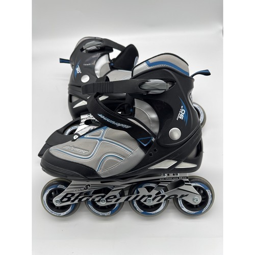 Bladerunner Formula 90 Men’s  Inline Skates Size 13Black/Blue/Silver