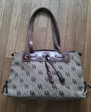vintage dooney and bourke monogram handbags