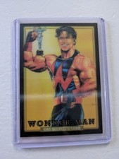 2024 SkyBox Marvel Masterpieces ’92 Platinum Wonder Man Lenticular #93