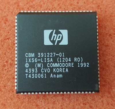 CBM 391227-01 LISA Chip  1992 for Commodore Amiga A600 A1200 A4000 CD32 NEW! NOS
