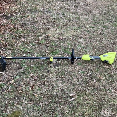 Ryobi Expand-It Cordless Battery String Trimmer Straight Shaft Green Black