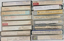 16 Home recording cassettes with great all-CLASSICAL MUSICcollection