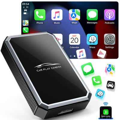 LAMTTO Car TV Mate HDMI Input Converter & Wireless CarPlay Adapter Plug & Play