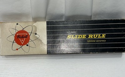 Pickett all Metal Slide Rule Model N-902-ES Original Packaging