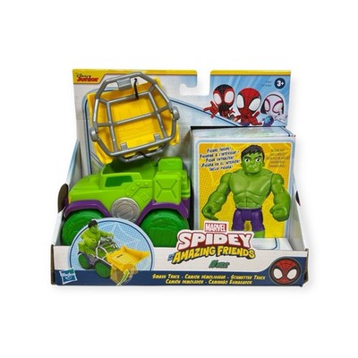 Hasbro Marvel Spidey and His Amazing Friends Hulk Schmetter Truck (F7457)