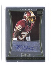 2013 Panini Select David Amerson Rookie Autographs #260 #/499