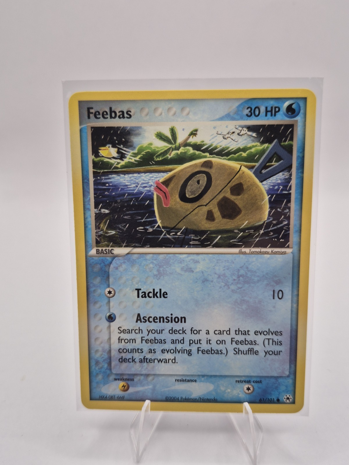 Feebas 61/101 Common Hidden Legends Pokemon LP Vintage Vtg