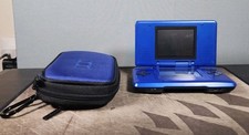 Nintendo DS Original NTR-001 Cobalt Blue Handheld Console System Tested - READ