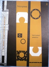 Northern Plastics Catalog Norplex ASBESTOS Plastic Laminates Paper Fabric 1956