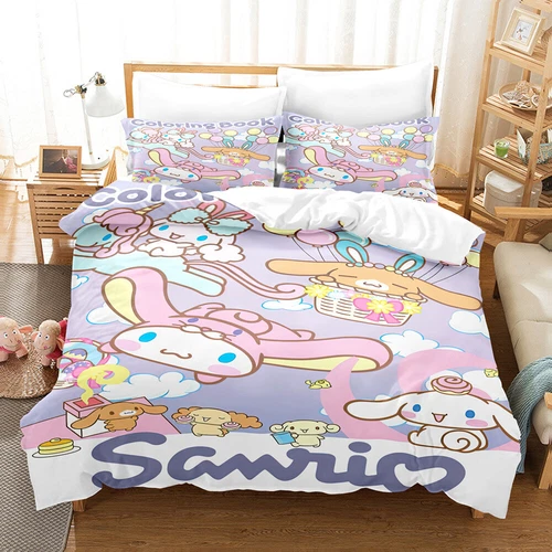 Cinnamoroll Series Duvet/Quilt/Doona Cover Single/Double/Queen Size Bedding Set - Bild 14 von 49