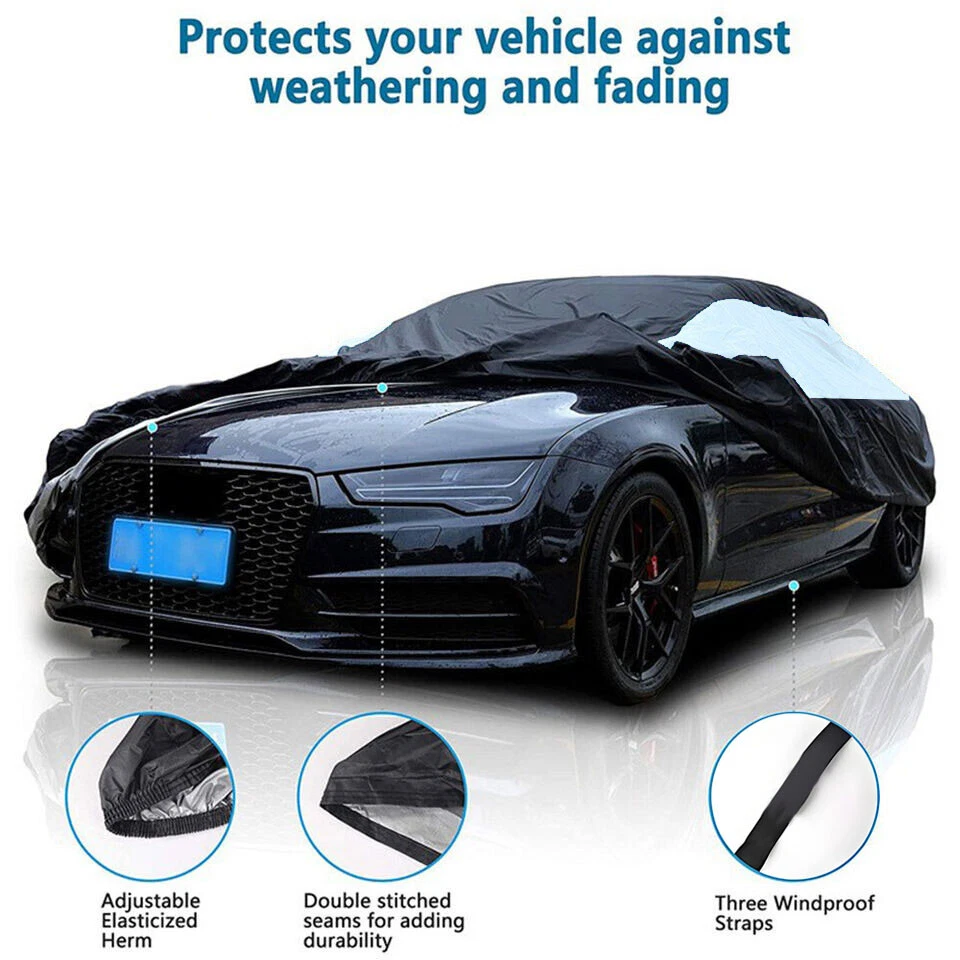 For Honda ACCORD Full Car Cover Waterproof Dust Sun UV All Weather Protection Foto 3 de 4