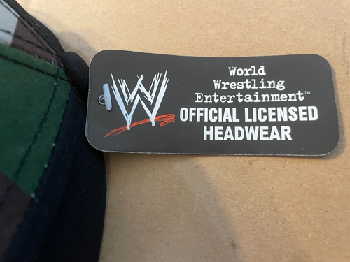 John Cena Hat Camouflage Strapback Hustle Loyalty Respect Wrestling WWE NWT - Picture 5 of 6