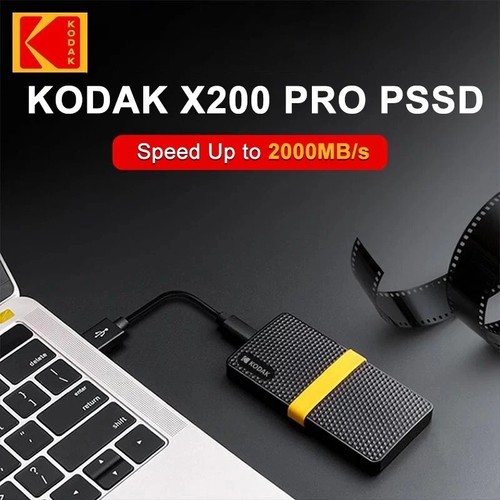 Kodak Portable SSD Type-C USB3.1 Mobile External Solid State Drive PSSD 256GB - Picture 5 of 6