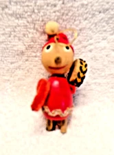 KURT S. ADLER Wooden Ornament Vintage 1988 Handcrafted #E