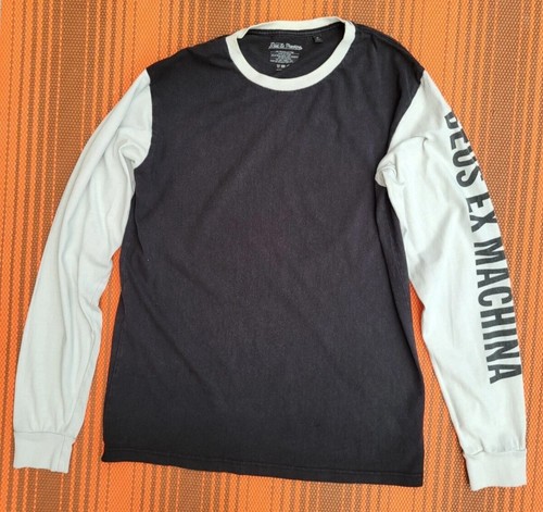 Deus Ex Machina " Frank Sleez L/S Tee" Black & White Herren Custom Motorcycles - Bild 3 von 12