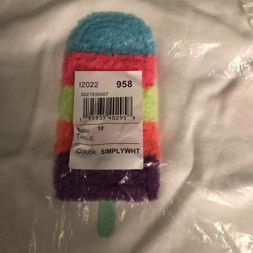 NWT~ Gymboree Girls 10 POPSICLE PARTY White COTTON TANK T SHIRT TOP Appliqué - Picture 4 of 7
