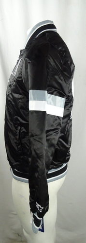 Giacca Bomber Brooklyn Nets NBA Starter Uomo Snap-Up Raso - Foto 4 di 13