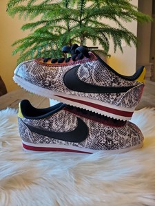 nike cortez animal print