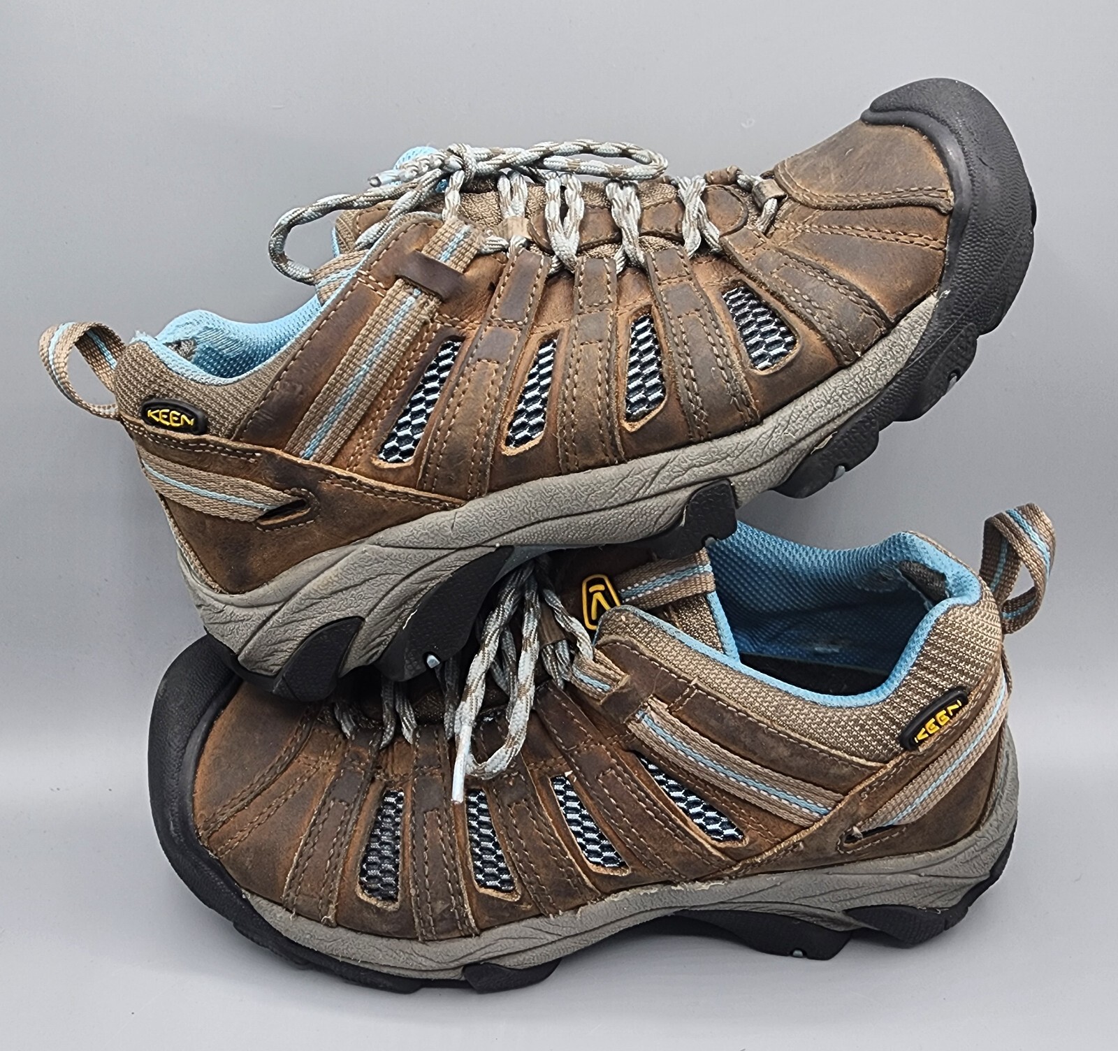 Scarpe da ginnastica donna Keen marroni taglia 9 stringate da trekking stringate basse