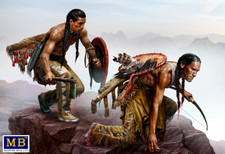 Master Box 35138 - Indian Wars Series Raid War Stronger Man People 1/35 scale