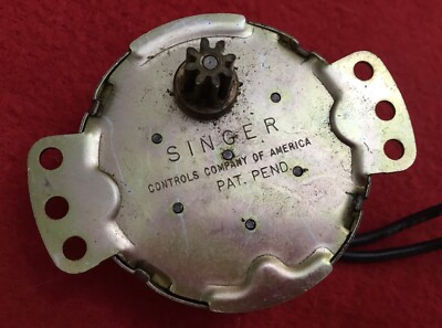 Singer Factory Clock Vintage Singer Electric clock movement Ref 201 | eBay