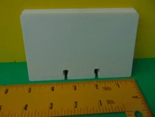 50 Unused Genuine Rolodex Rotary Cards 3 x 5" Blank WHITE Yellow Edges