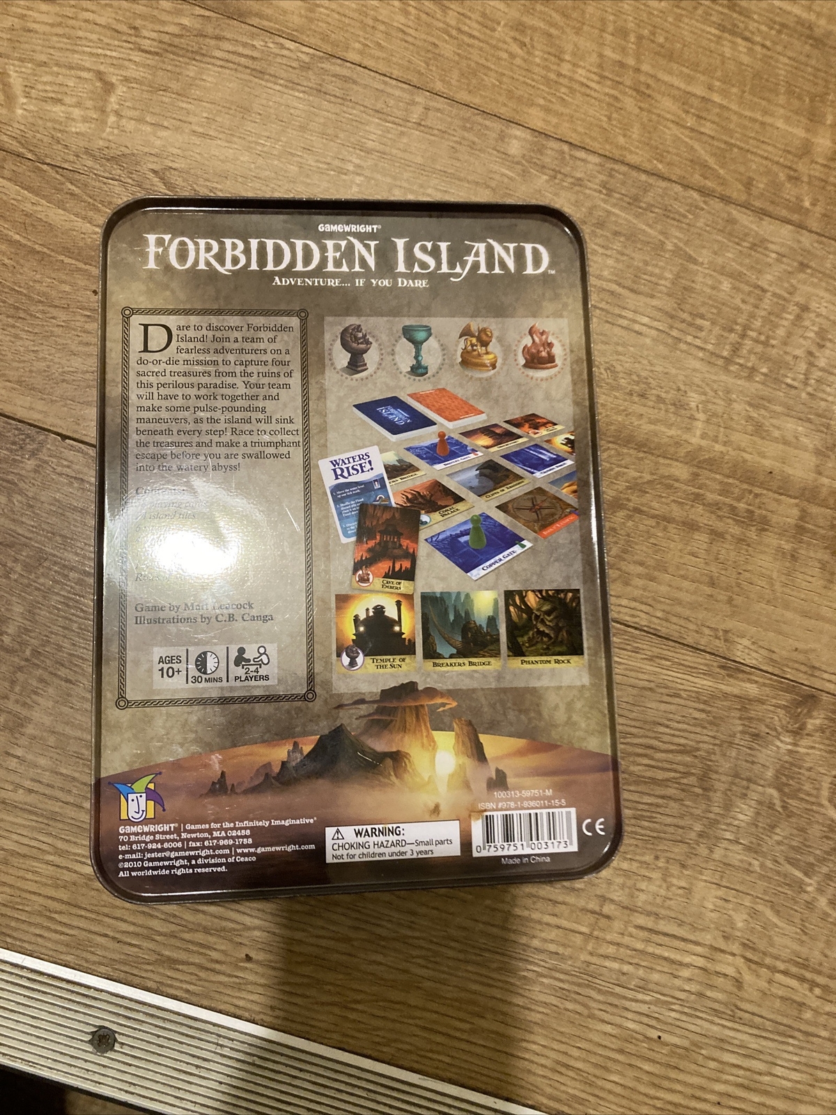 Forbidden Island Board Game eBay