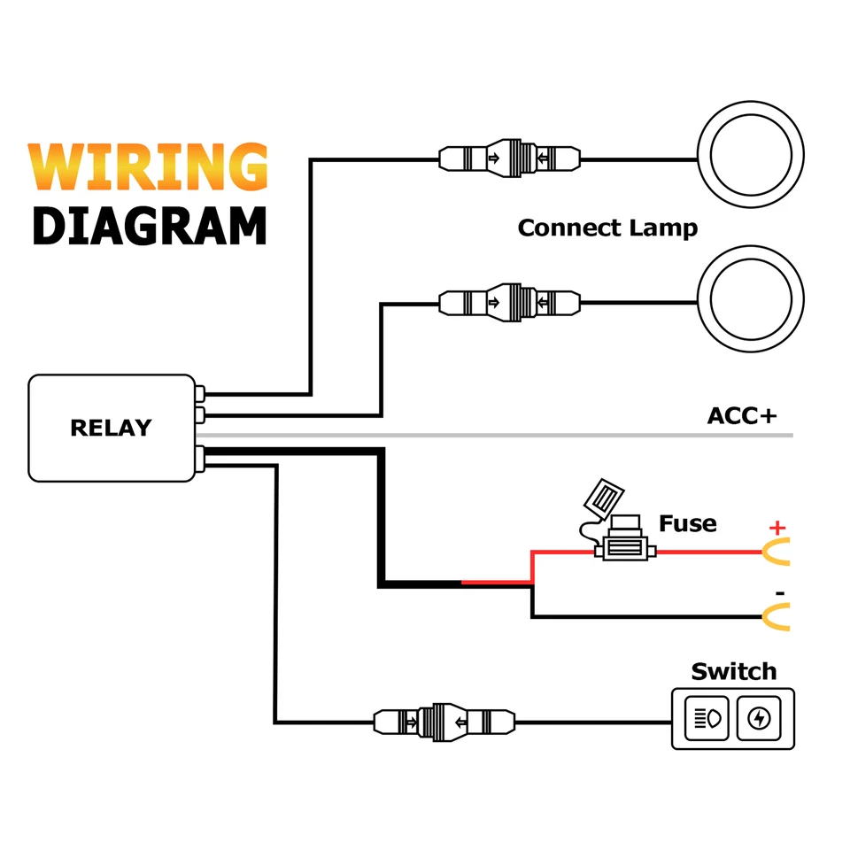 Auxiliary LED Driving Light White/Amber Wire For Triumph Speed 400 Tiger 1050 - Image 3 of 4