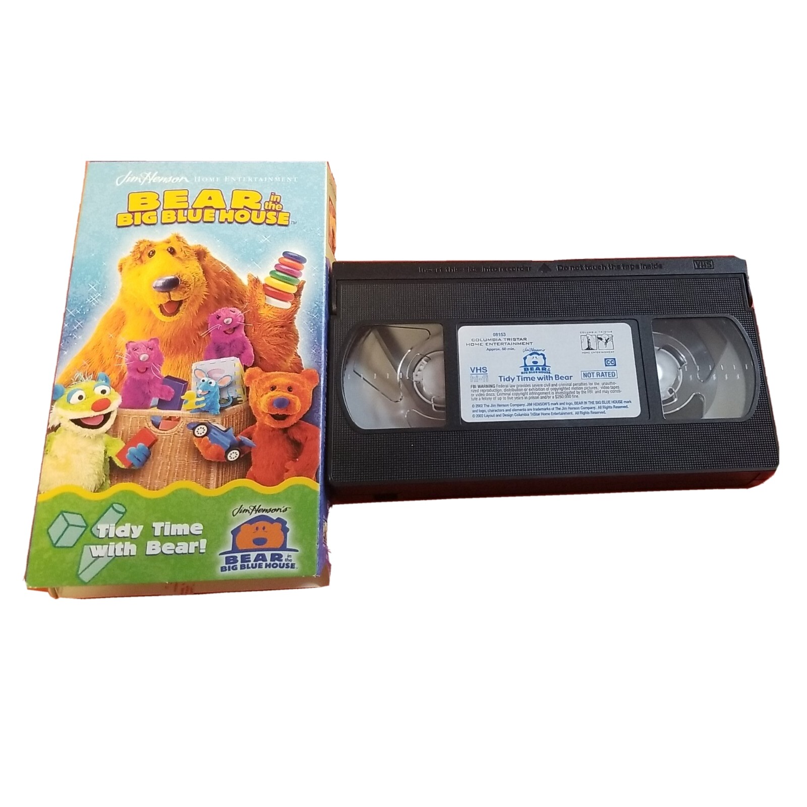 Bear in the Big Blue House VHS - Tidy Time | Grelly USA