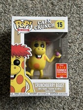 Funko Pop Ad Icons Cap’n Crunch Crunchberry Beast 2018 Convention Exclusive MINT