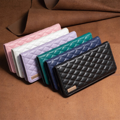 Deluxe Fashion Diamond Leather Case Cover For iPhone 15 Pro Max 14 13 12 11 XR 7