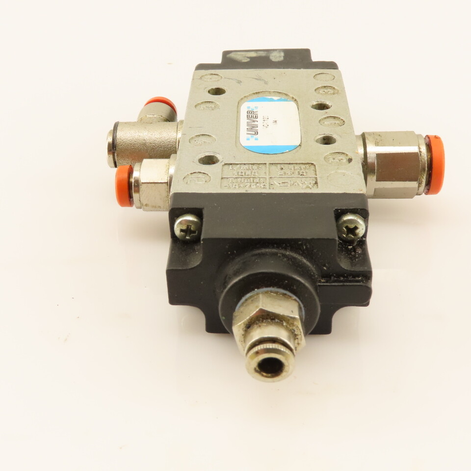 Univer AC-7120 5 Port 2 Way Pneumatic Air Pilot Directional Valve ...