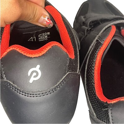 Chaussures de vélo Peloton noir unisexe taille 41 hommes 8
