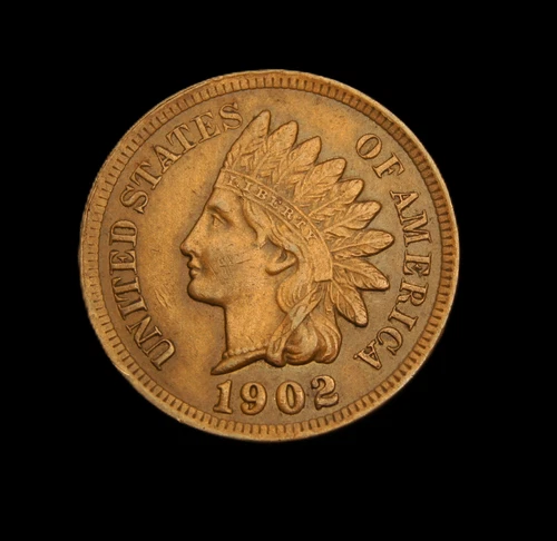 1902 Indian Head Cent  UNC+