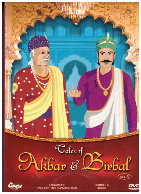 Tales of akbar and  birbal vol 1 [Dvd] in Hindi /Marathi/English/tamil -Animated