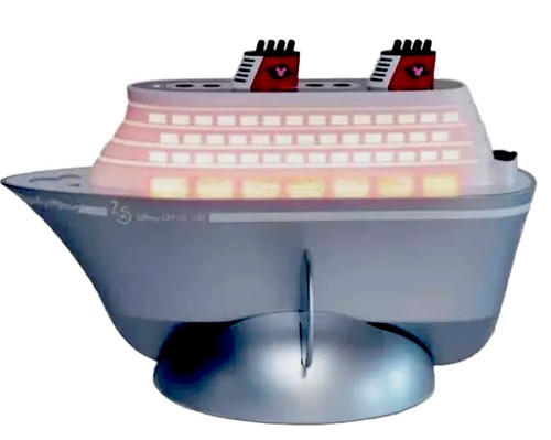 Disney Cruise Line 25th Anniversary Floating Ship Bluetooth Speaker NIB - 第 8/8 張圖片
