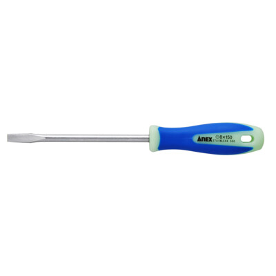 ANEX Luminescent Stainless Driver Regular Mag -8x150mm No.1505 1pc JIS Japan