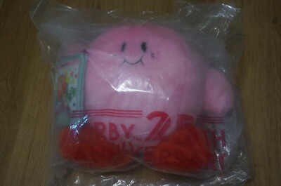 Kirby様❤️マIF2リフNA1エッセ1オイル1 ユースミニ2スピナ1シャ計9新 Kirby of the Star 25th Anniversary Classic Stuffed Toy H11 inches